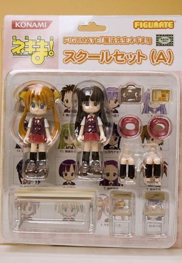 FIGUMATE 魔法先生捏吉！ スクールセットＡ | Hpoi手办维基