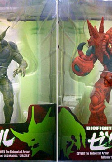 強殖装甲ガイバー ゼルブブス＆ガーゴイル ソフビフィギュア２体套装