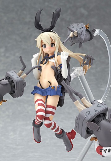 figFIX #001 舰队Collection -舰娘- 島風 中破 | Hpoi手办维基
