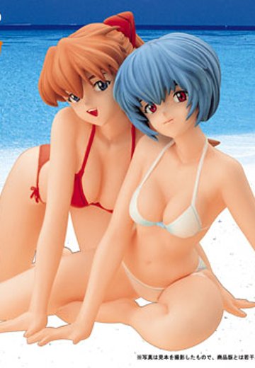 EVA レイ＆アスカ ビーチSIDEVer.  | Hpoi手办维基