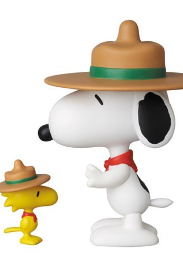 UltraDetailFigure No.210 UDF PEANUTS 系列3 BEAGLE SCOUT SNOOPY＆WOODSTOCK | Hpoi手办维基