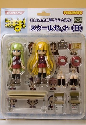FIGUMATE 魔法先生捏吉！ スクールセットＢ | Hpoi手办维基