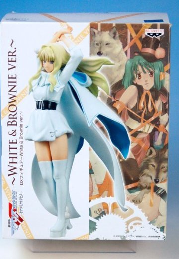 劇場版超時空要塞F（Frontier） 虚空歌姫 -イツワリノウタヒメ- DXフィギュア White＆Brownie ver. 雪莉露・诺姆 