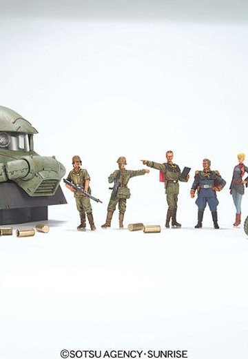 U.C.ハー古拉フ 1/35 U.C.ハー古拉フ 第2弾 兰巴・拉尔独立遊撃隊SET