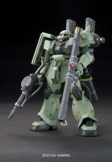 HGGT 1/144 机动战士高达 雷霆宙域 MS-06 扎古 II（高达雷霆宙域版）