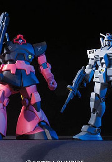 HGUC 1/144 机动战士高达  MS-09R 力克·大魔 ＆ RX-78-3 G-3高达 ＆ FF-X7 核心战机 | Hpoi手办维基