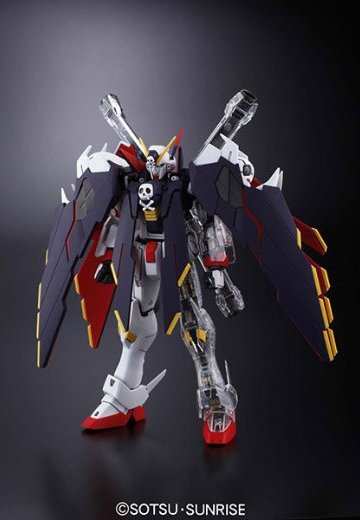 MG 1/100 クロスボーン高达 フルクロス【クリア外装パーツ付き】