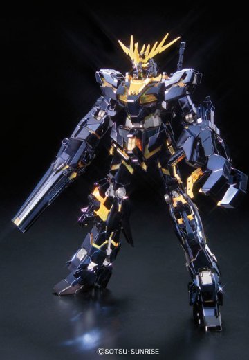 MG 1/100 机动战士高达UC  RX-0 独角兽高达2号机 报丧女妖 Titanium Finish