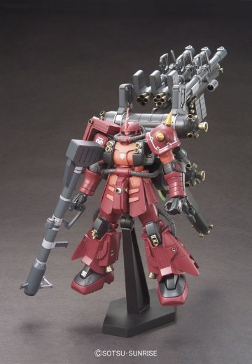 HG 1/144 机动战士高达 雷霆宙域 MS-06R 精神力扎古（高达雷霆宙域 Ver.） | Hpoi手办维基