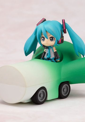 黏土人plus ボーカロイド 激走プルバックカー ミク＆ネギカー 単品