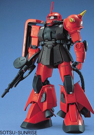 MG 1/100 MS-06R-2 ザクII 强尼・雷电少佐機 Ver.1.0 | Hpoi手办维基