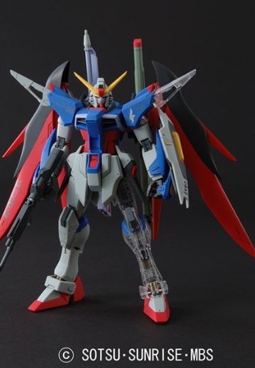 MG 1/100 命运高达【クリア外装パーツ付き】