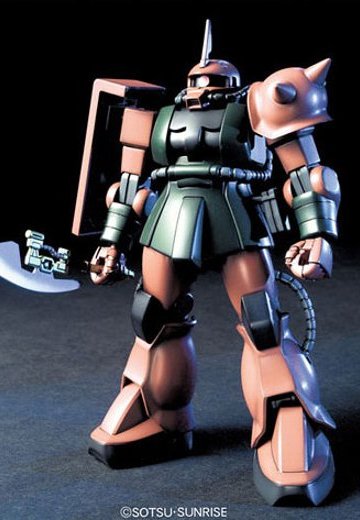 HGUC 1/144 	机动战士高达  MS-06FS 指挥官用量产型扎古II