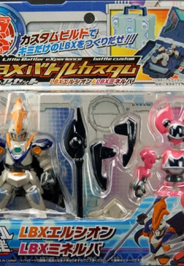 ダン铁球戦机 LBXバトルカスタムFigure Set LBXエルシオン＆LBX智慧女神号 | Hpoi手办维基