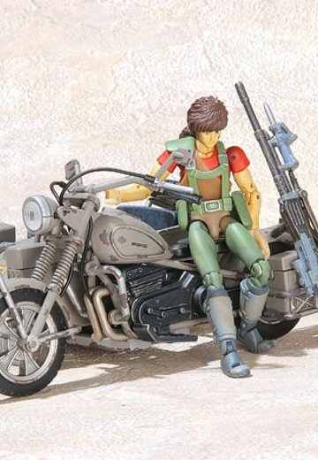 ミクロマン MAP-02 机甲猟兵メロウ林克 アリティ with 军用バイク
