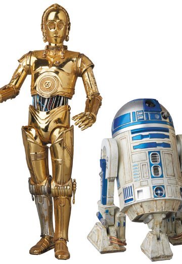 マフェックス No.012 MAFEX スター・ウォーズ C-3PO ＆ R2-D2 | Hpoi手办维基