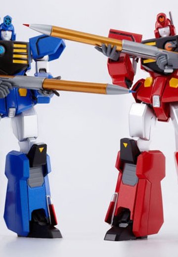 スーパーロボット超合金 氷竜・炎竜＆Big-Oダールーム 『勇者王GaoGaiGar』より | Hpoi手办维基