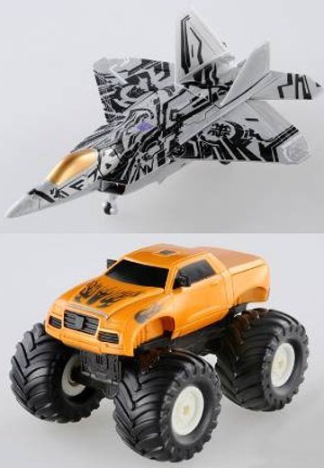 变形金刚 ムービー ステルスフォース・オート橙ジビークル 2种套件 | Hpoi手办维基