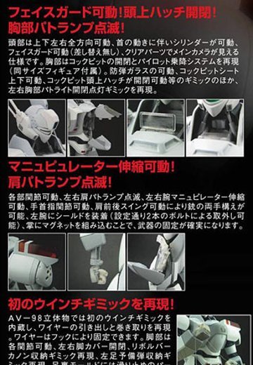 机动警察パトレイバー 剧场版 1/24 AV-98 1号机 アクションモデル | Hpoi手办维基