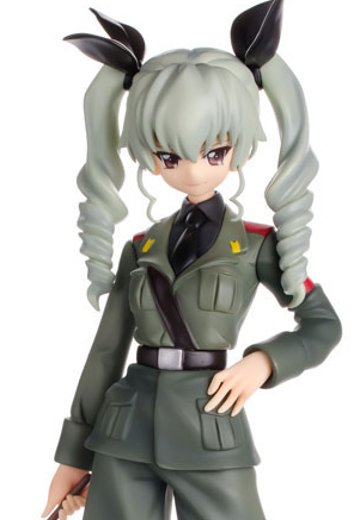 COMMANDER GIRLS COLLECTION 少女与战车 アンチョビ 电撃スペシャルVer. | Hpoi手办维基