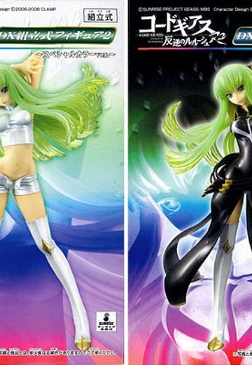 CODE GEASS 叛逆的鲁鲁修R2 DX组立式フィギュア2 -スペシャルカラーver.- C.C. 2种套件 
