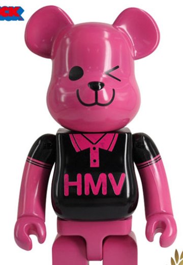 BE＠RBRICK HMV BLACK POLO 400％ 25th Anniverasry ver.