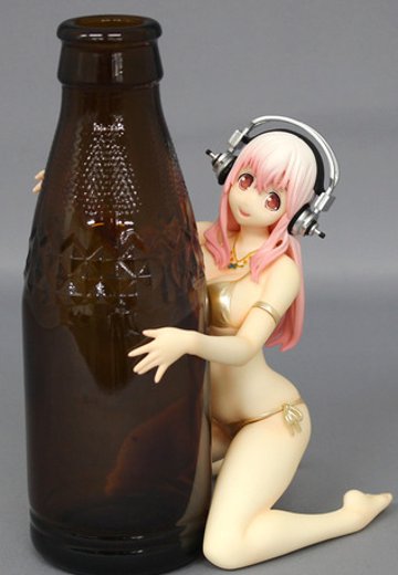 超级索尼子 そに子のなかよしほーるどフィギュア 白水着 / ゴールド水着 2种 | Hpoi手办维基
