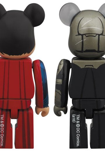 Bear Brick スーパーマン ＆ 装甲蝙蝠侠 2Bag