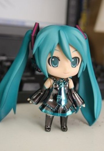 粘土人 VOCALOID 初音未来 Chrome ver.