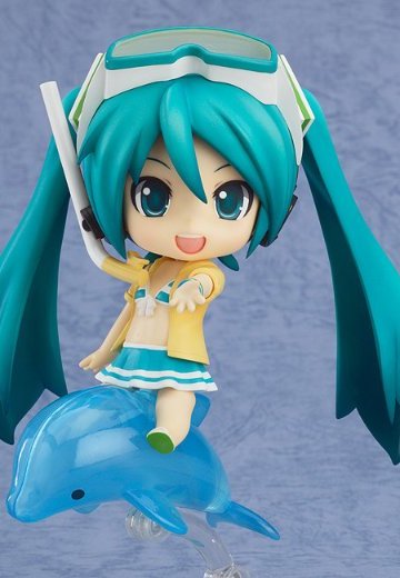 粘土人 #339a VOCALOID 初音未来 全家便利店 2013 ver. 泳装版 | Hpoi手办维基