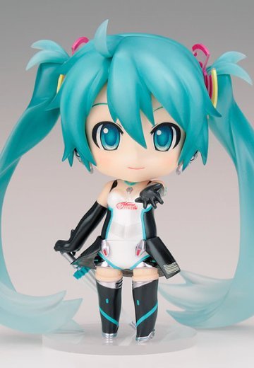 粘土人 #172b VOCALOID 初音未来 赛车手2011年 再版
