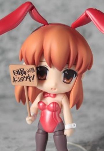 粘土人 #14 凉宫春日的忧郁 朝比奈实玖榴 Pearl Ver. Bunny Girl Ver. | Hpoi手办维基