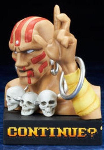 STREET FIGHTER II トレーディングフィギュア 负け颜コレクション Vol.1 街霸Ⅱ 达尔西姆 
