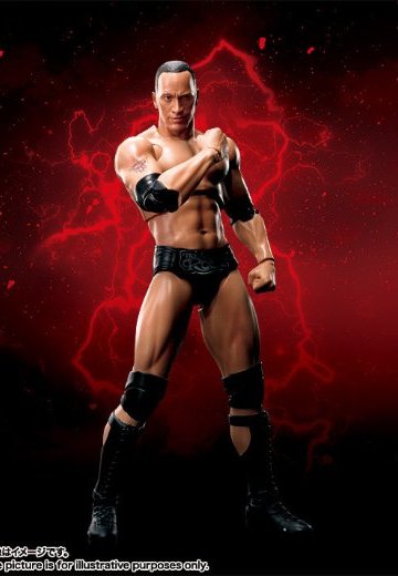 S.H.F WWE The Rock | Hpoi手办维基