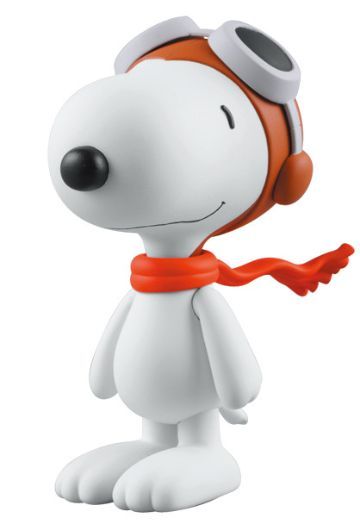 黑胶Doll 155 ピーナッツ スヌーピー Flying Ace Ver.  | Hpoi手办维基