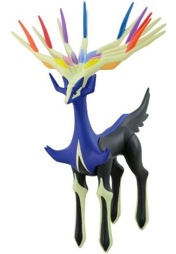 口袋妖怪软质手办 口袋妖怪XY ゼルネアス 