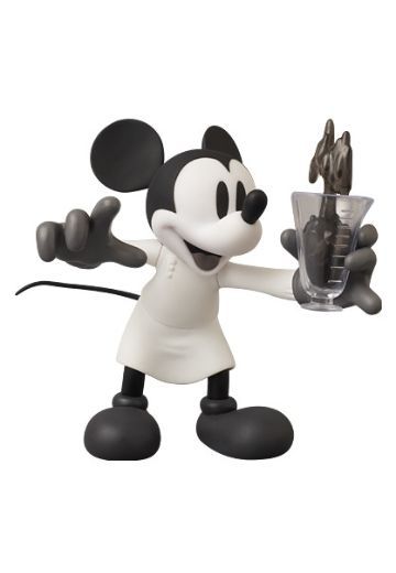 黑胶Doll 172 迪斯尼 ミッキーマウス ワームターン 15th Anniversary Exhibition Commemorative Products Black & White Ver.  | Hpoi手办维基