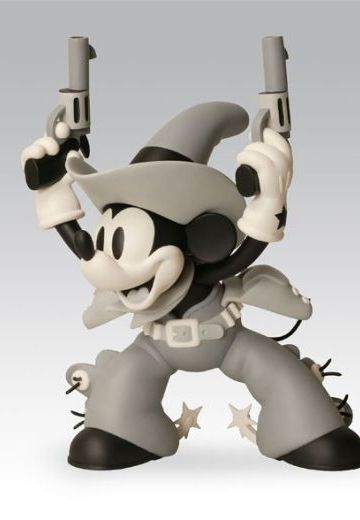 黑胶Doll 迪斯尼 ミッキーマウス Two-Gun Mickey  | Hpoi手办维基