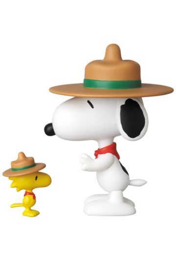 UltraDetailFigure 210 ピーナッツ ウッドストック Beagle Scout  | Hpoi手办维基