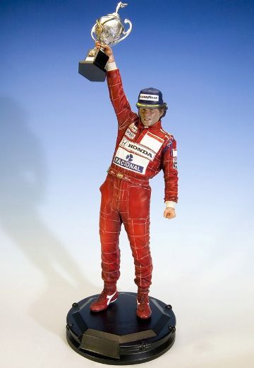 寿屋艺术雕像系列 Formula 1 アイルトン・セナ 50th Birthday  | Hpoi手办维基