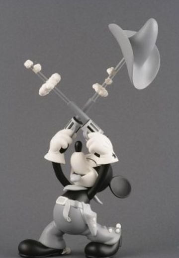 黑胶Doll 迪斯尼 ミッキーマウス Two-Gun Mickey  | Hpoi手办维基