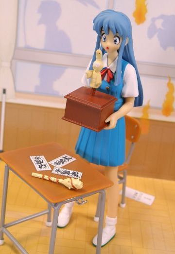 サンデーxマガジン50周年コラボ Figure Set GS美神 冰室金奴 圣サンマガ学园 4时限目  | Hpoi手办维基