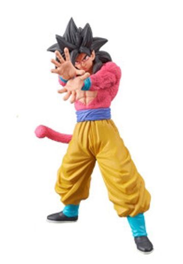 龙珠ヒーローズ カード付手办 vol.1 龙珠 ヒーローズ 孙悟空超サイヤ人フォー 