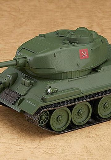 粘土人More 少女与战车 T-34/85 | Hpoi手办维基