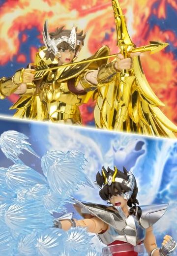 Pegasus Seiya & Sagittarius Aiolos effect parts set | Hpoi手办维基