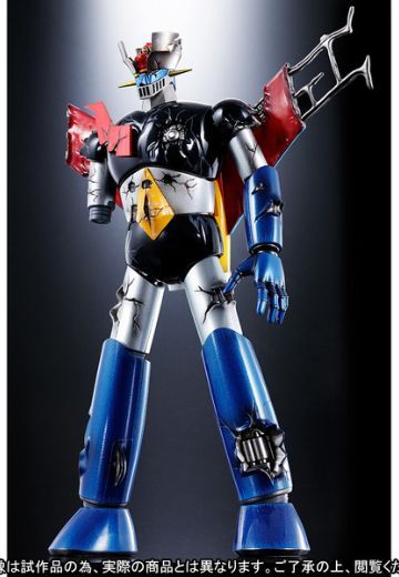 超合金魂 GX-70D 魔神Z对暗黑大将军 魔神Ｚ 动态经典 破损版