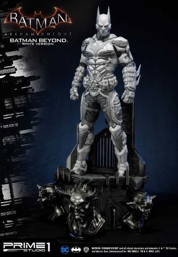 MuseumMasterLine系列 MMDC-10WH 蝙蝠侠：阿甘骑士 未来蝙蝠侠 白色版White Version  | Hpoi手办维基