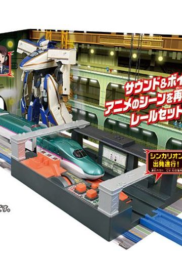 新干线変形ロボ シンカ莉昂 サウンド超进化研究所 基地レールSET[takaraTomy]《発売済・在库品》 | Hpoi手办维基