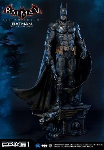 MuseumMasterLine系列 MMDC-1BD 蝙蝠侠 アーカム・骑士 布鲁斯・ウェイン&蝙蝠侠 Battle Damage Version | Hpoi手办维基