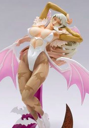 CAPCOM FIGURE BUILDER Creator's Model 吸血鬼 莫莉卡・安斯兰特 White Color.  | Hpoi手办维基